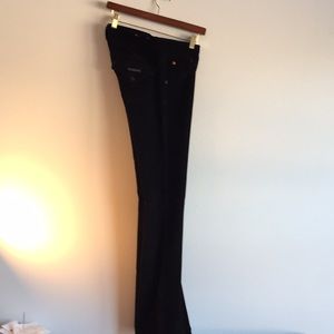 Hudson Jeans Black Corduroy Pants